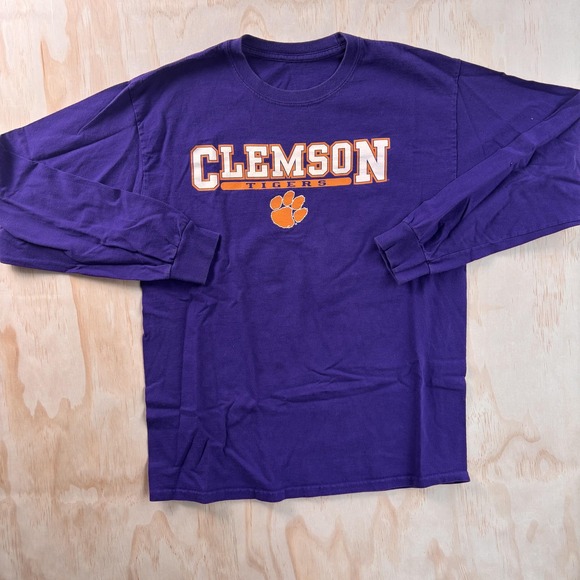 Other - Clemson Tigers Shirt Mens Small Purple NCAA College Football Long Sleeve Tee